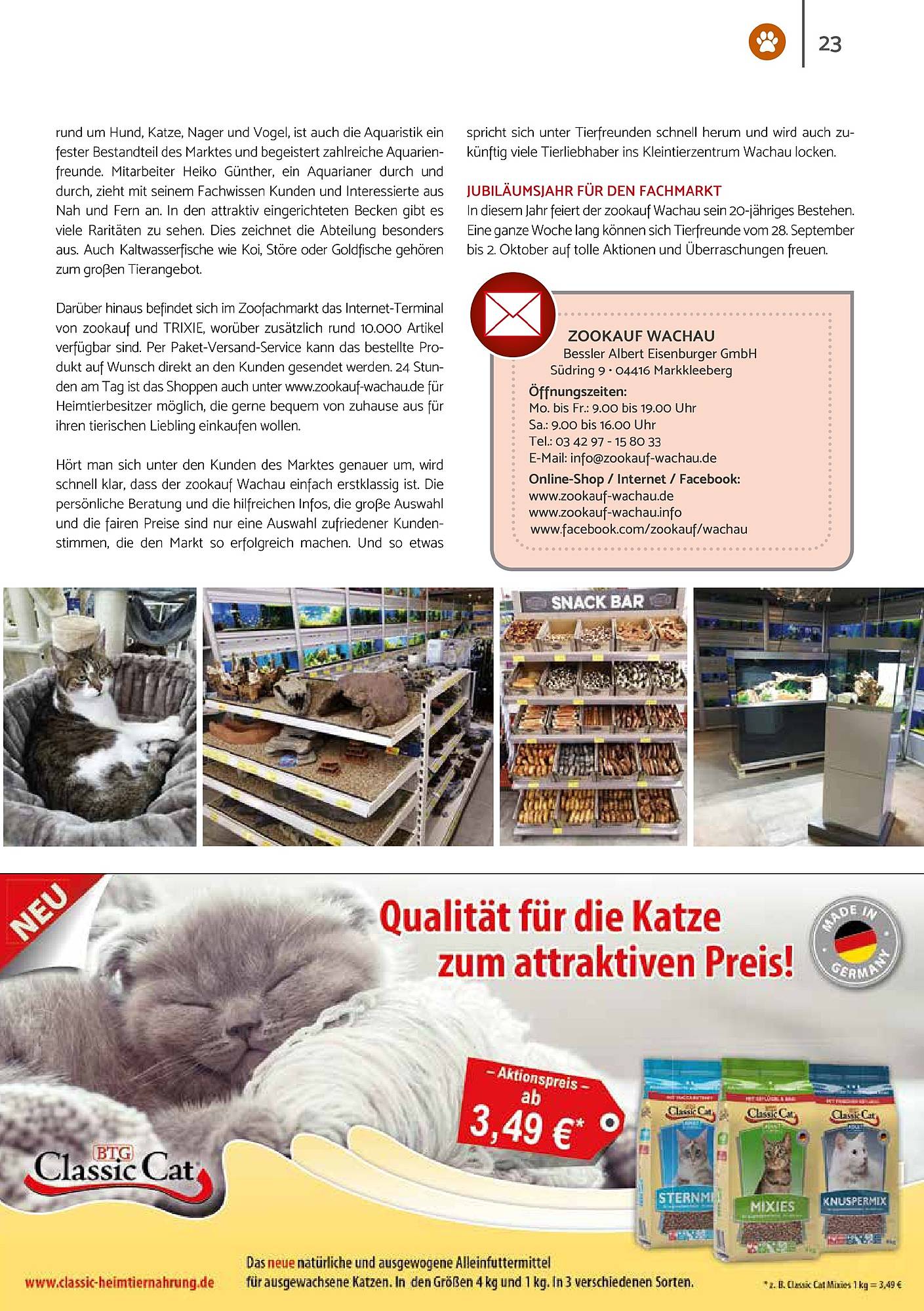 Zookauf Magazin – Seite 23