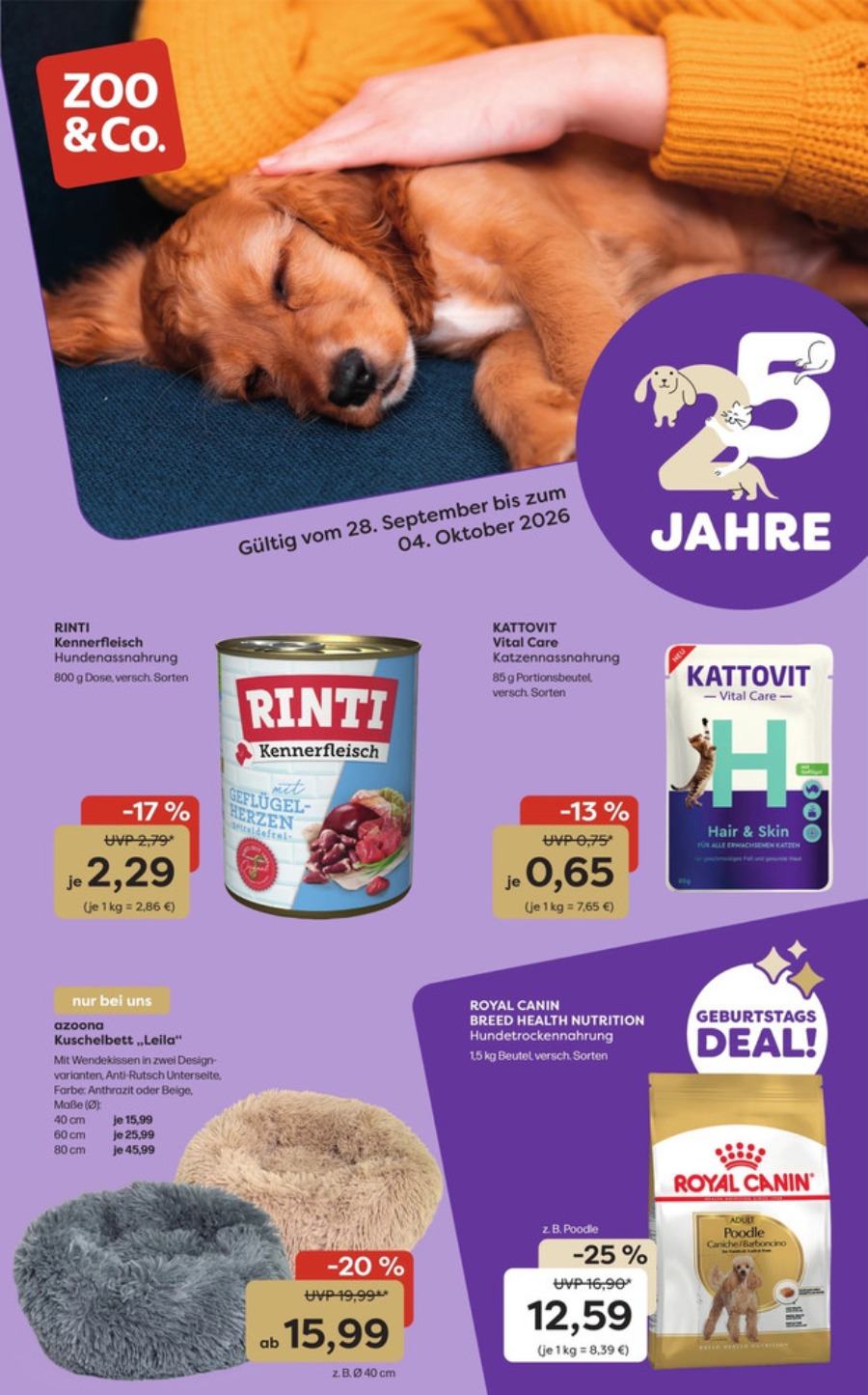 ZOO & Co Prospekt – Seite 1